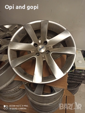 Алуминиеви джанти 17цола 4х100, снимка 9 - Гуми и джанти - 53862244