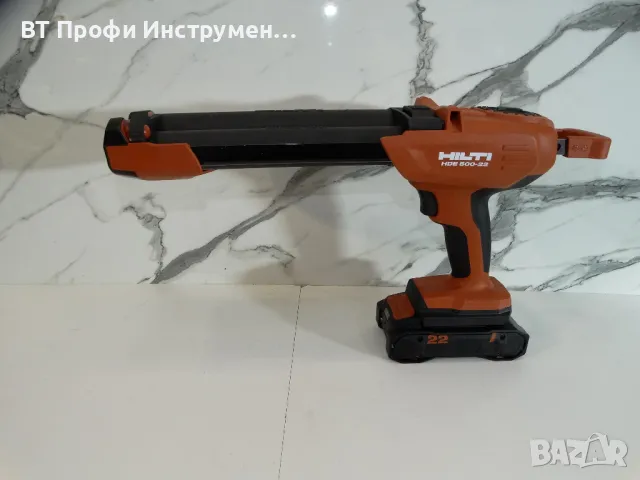 Hilti HDE 500 - 22 / 4.0 Ah Nuron - Пистолет за двукомпонентно лепило, снимка 1 - Други инструменти - 47401488