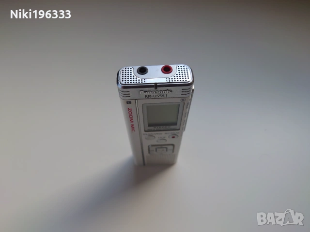 Дигитален диктофон Panasonic RR-US551 – Стерео запис и Zoom Mic, снимка 5 - Други - 54173440