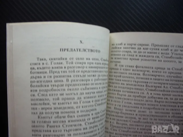 Убиецът на Александър Стамболийски говори... политическо убийство, снимка 2 - Българска литература - 49542838