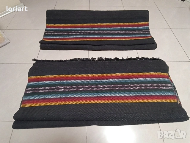 Памучни черги, снимка 3 - Антикварни и старинни предмети - 53420662