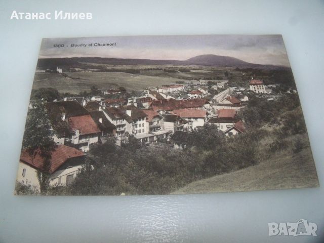 Стара пощенска картичка от Швейцария - 1910г., снимка 2 - Филателия - 46578768