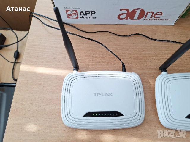 2бр. Рутери TP-Link TL-WR740N, снимка 5 - Рутери - 53781274