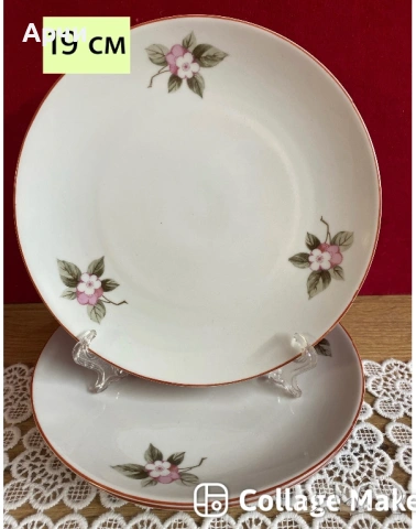 Ретро български чинии, снимка 5 - Чинии - 54275560