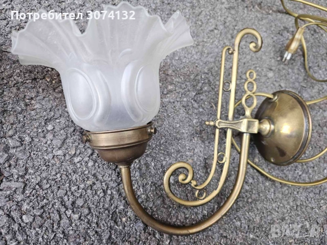 Комплект елегантни аплици от месинг, снимка 2 - Други - 52902847