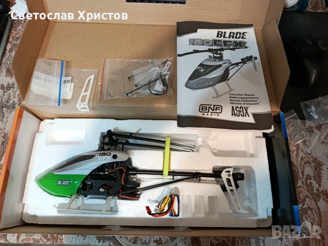 RC helicopter Blade 180cfx хеликоптер, снимка 5 - Други игри - 54220914