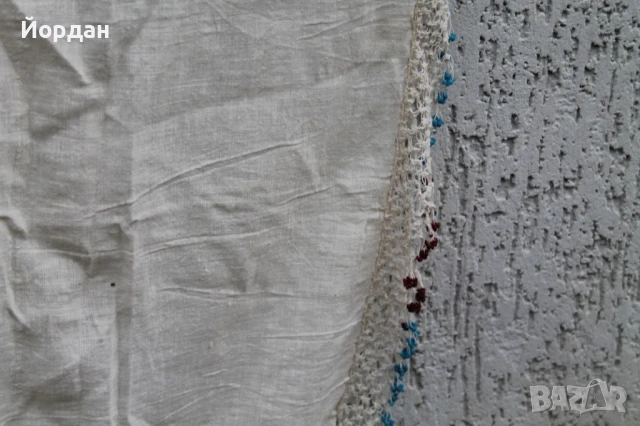 Кърпа за глава от народна носия, снимка 7 - Антикварни и старинни предмети - 50496662