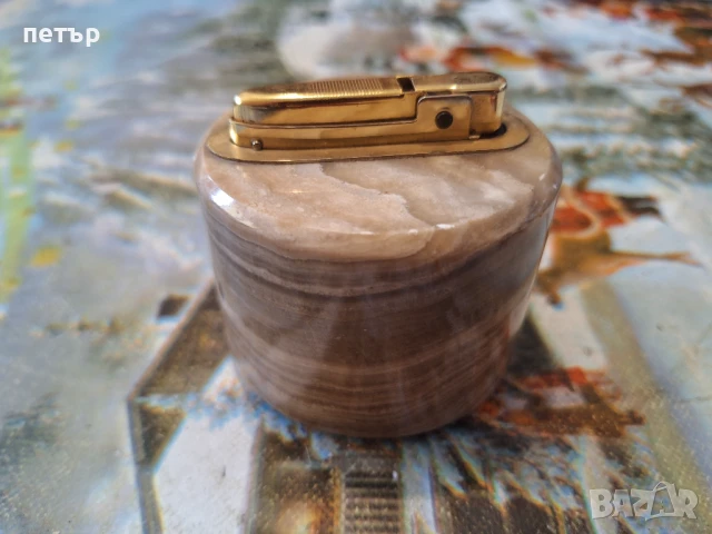 Мраморна запалка, снимка 1