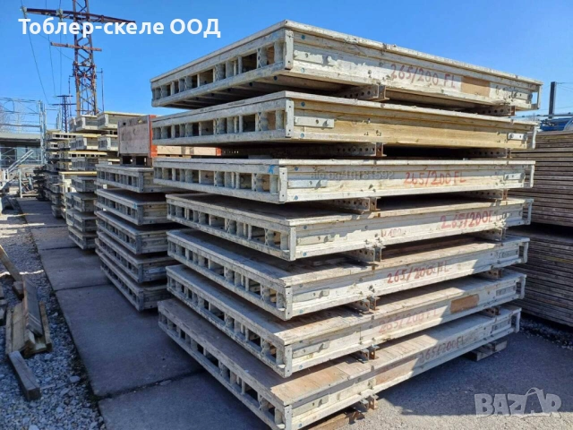 Употребяван стенен кофраж Doka FL20 474 кв. м, снимка 4 - Други машини и части - 53269329