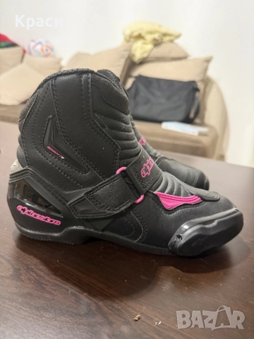 Дамски мото боти Alpinestars, снимка 3 - Аксесоари и консумативи - 52471276