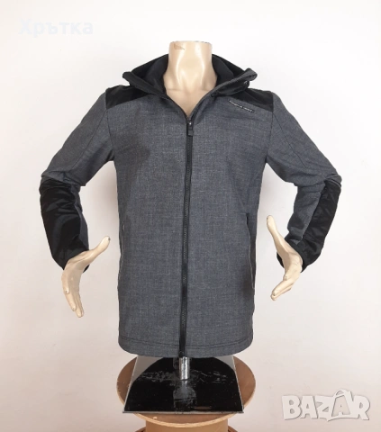 Porsche Design - Оригинално мъжко софтшел яке размер M, снимка 6 - Якета - 53637671