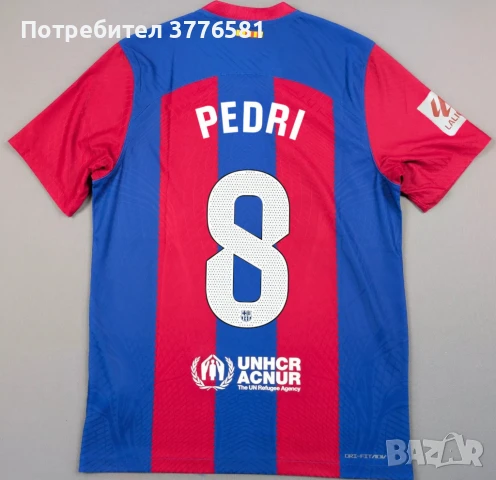 Футболна тениска Barcelona Pedri , снимка 2 - Футбол - 50888008