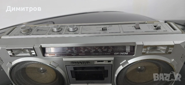 SHARP GF - 7474, снимка 2 - Радиокасетофони, транзистори - 54281011