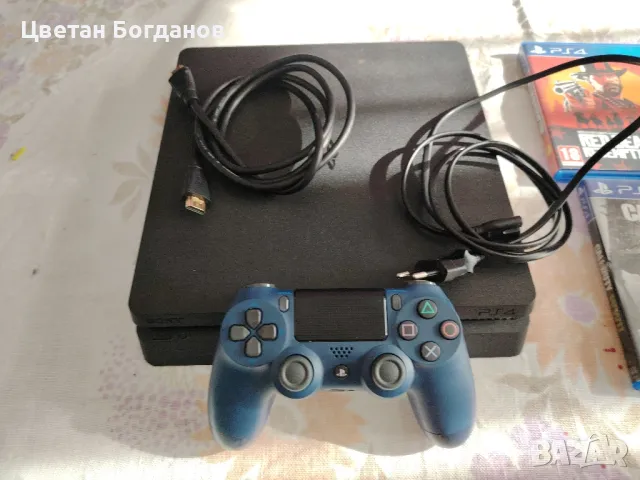 Playstation 4 Slim с игри , снимка 2 - PlayStation конзоли - 47417211