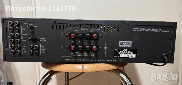 Усилвател JVC AX-70, снимка 9 - Ресийвъри, усилватели, смесителни пултове - 52132348