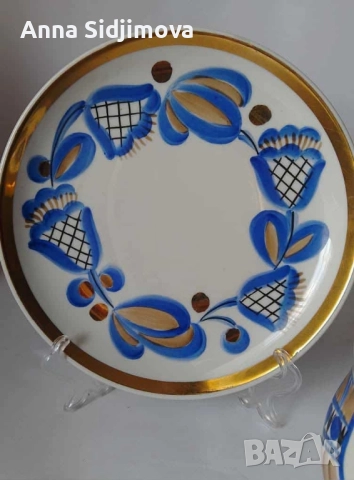 Руски порцелан Вербилки чаша за чай , снимка 7 - Чаши - 51697173