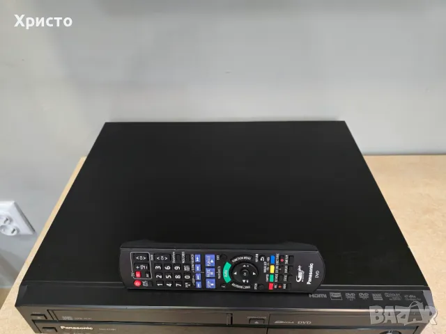 📼 Panasonic 💿 DMR-EZ49V DVD VCR hifi stereo VHS, снимка 5 - Плейъри, домашно кино, прожектори - 48917384