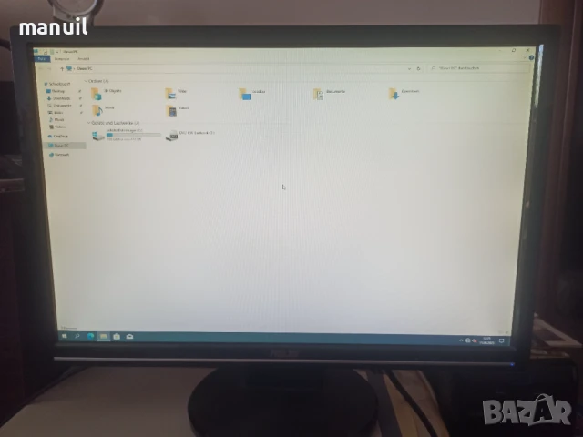Продавам монитор Asus 22 инча, снимка 2 - Монитори - 51330602