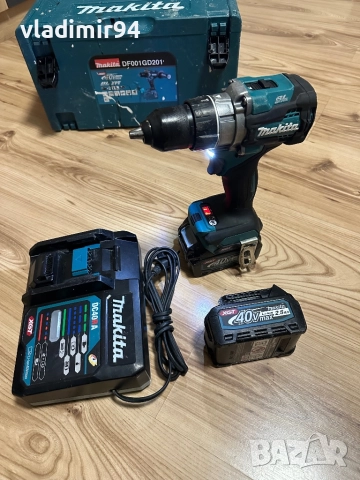 Makita DF001G 40V винтоверт, снимка 2 - Винтоверти - 52685575