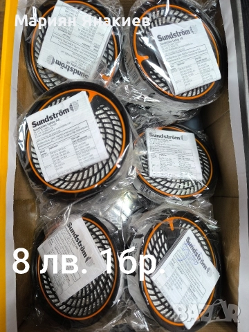 Sundstrom прахови и химически филтъри, снимка 5 - Други машини и части - 52682551