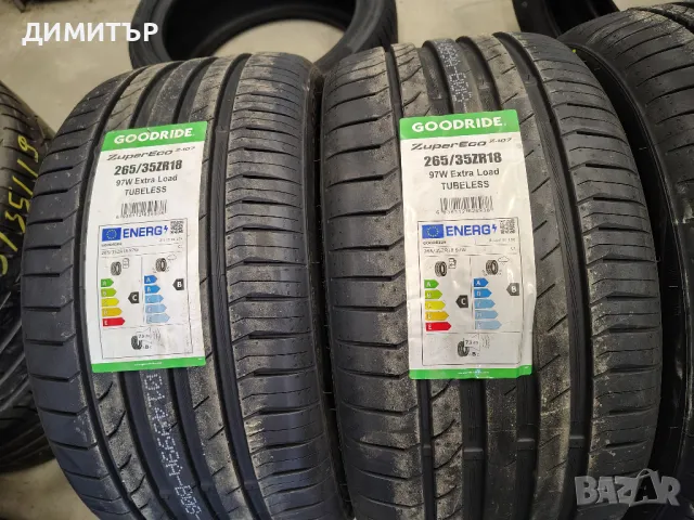 4бр.НОВИ летни гуми СПОРТ ПАКЕТ GOODRIDE 245 40 18+265 35 18 DOT24 цена за брой, снимка 3 - Гуми и джанти - 49973652