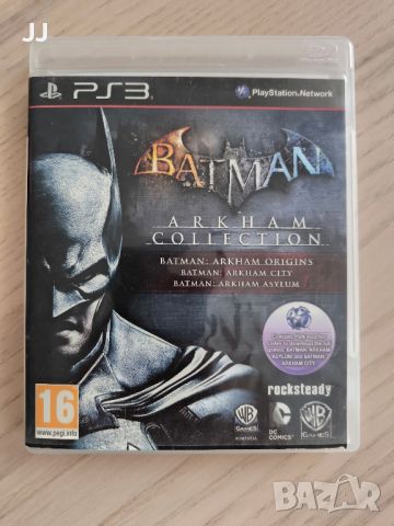 Batman Trilogy Arkham Collection Origins, City, Asylumn 45лв., снимка 1 - Игри за PlayStation - 45823105