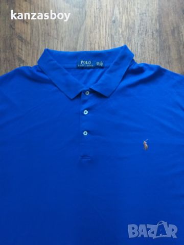 polo ralph lauren men's blue polo t shirt 5xb - ГОЛЯМА МЪЖКА ТЕНИСКА 5ХЛ КАТО НОВА, снимка 2 - Тениски - 45180230