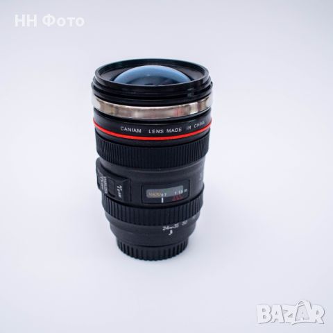 Обектив чаша Canon 24-105 f4, снимка 1 - Чанти, стативи, аксесоари - 46363355