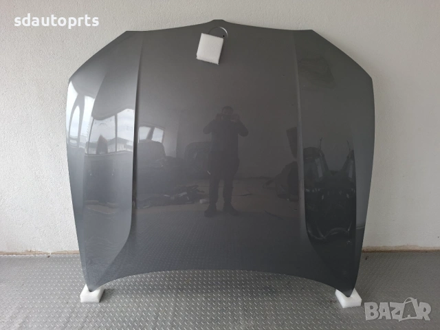 Като Нов Оригинален Алуминиев Преден капак BMW G20 G21 Сив , БМВ Г20 Г21