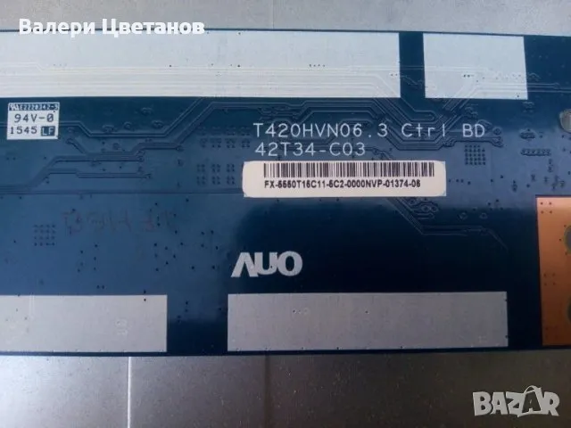 TCon T420HVN06.3 Ctrl BD 42T34-C03 , снимка 2 - Части и Платки - 49291749