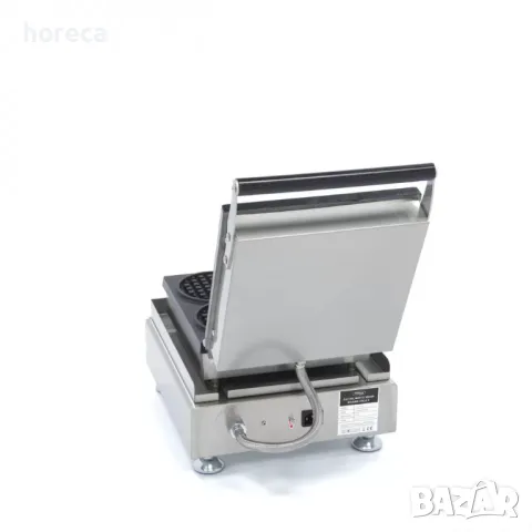 Гофретник - 4 кръгли вафли - термостат, таймер, незалепващо покритие, снимка 5 - Обзавеждане на кухня - 49855784