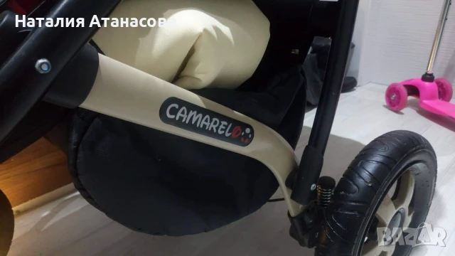 Бебешка количка Camarello Carera , снимка 6 - Детски колички - 50633546
