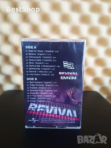 Eminem - Revival, снимка 2 - Аудио касети - 53844242