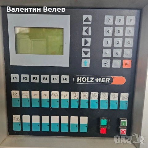 кантираща машина holz her triathlon 300,точно окрайчване ерови фрези корнер прави цикли и полири, снимка 3 - Други машини и части - 53519906