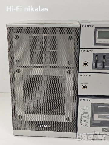 ретро стерео уредба Hi-Fi аудио система SONY FH-7, снимка 4 - Аудиосистеми - 53562378