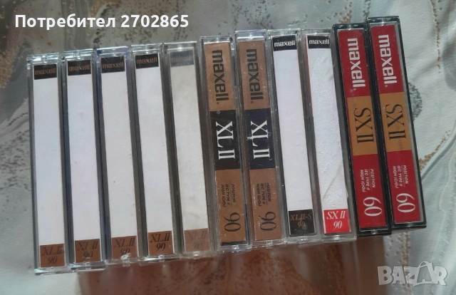  Аудио касети Maxell - хром