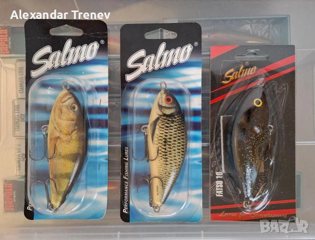 Воблери Salmo Fatso и Slider