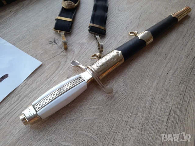 Кортик на Военноморския флот 9 обр.1951г., снимка 8 - Колекции - 50716064