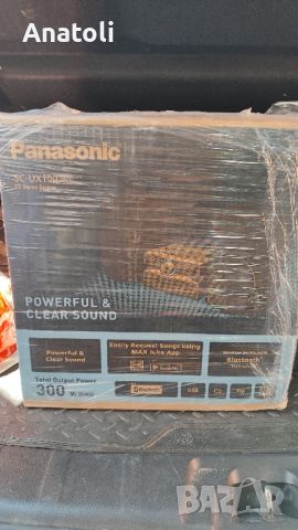 Аудио система Panasonic SC-UX100E-K

, снимка 1 - Аудиосистеми - 46755961