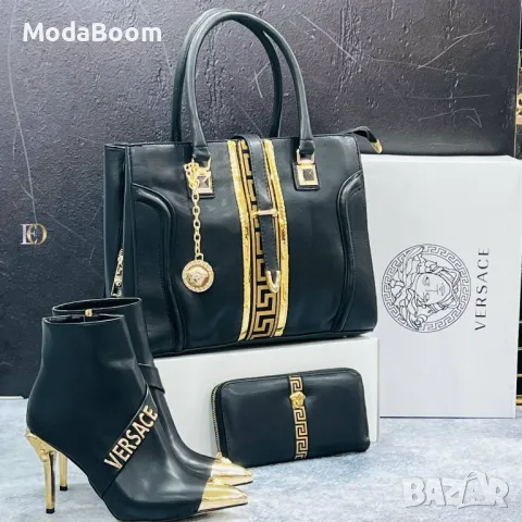 Versace дамски комплекти , снимка 6 - Дамски елегантни обувки - 48286521