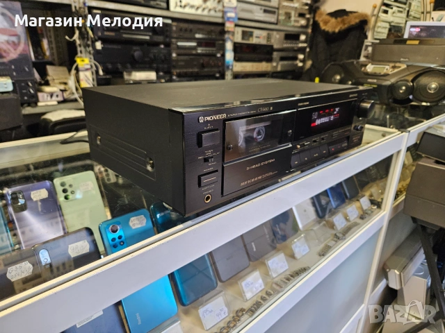 Триглав касетен дек Pioneer CT-S410 В отлично техническо и визуално състояние., снимка 9 - Декове - 49856884