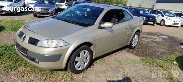 Renault Megane Cabrio 1.6 16V - 113к.с. 2005г Лизинг Бартер 4,400лв, снимка 8 - Автомобили и джипове - 46810757