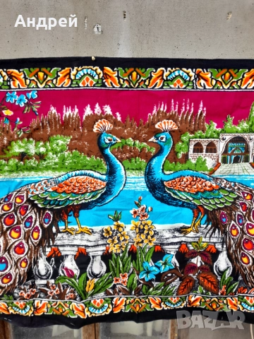 Старинен ковьор,покривка за стена #289, снимка 4 - Антикварни и старинни предмети - 52949403