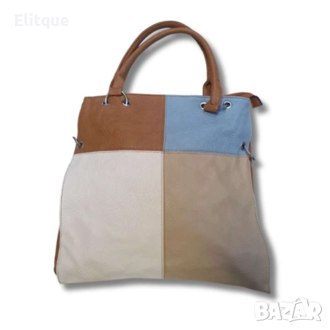 Стилна к. цветна дамска чанта, снимка 17 - Чанти - 52853538