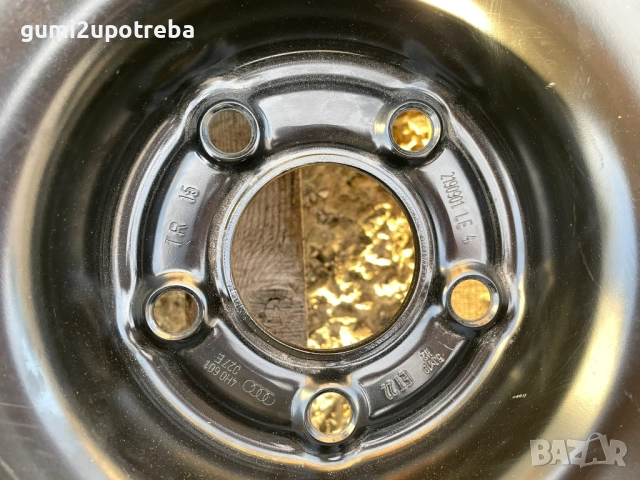 19 Резервна Джанта Патерица 5х112 AUDI A8 5J et22 Continental 145/80/19, снимка 4 - Гуми и джанти - 52266884