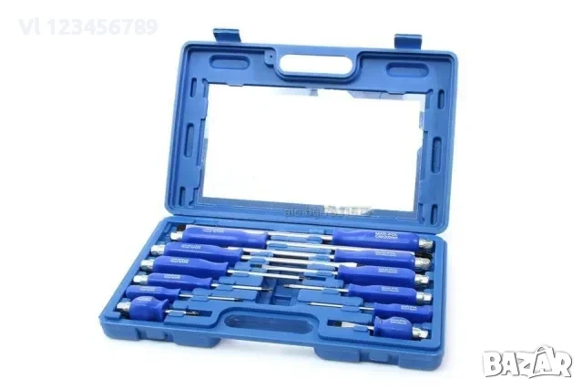 Комплект 12 части професионални ударни отвертки Mar-Pol , снимка 3 - Отвертки - 53877856