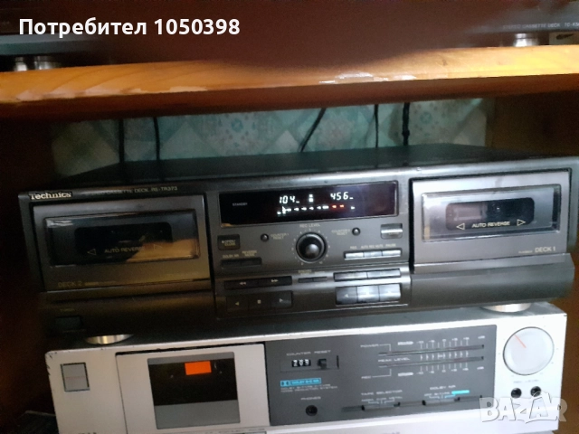 Идеален дек Technics RS-TR 373- Японски двукасетъчен автореверс, снимка 3 - Декове - 52755280