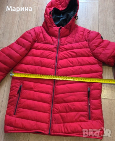 Яке Lee Cooper, червено, размер M., снимка 4 - Якета - 54023548