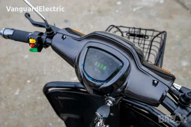 Двуместна Триколка Електрическа 1500W Модел Cargo Lux - СИВА, снимка 7 - Мотоциклети и мототехника - 42256085