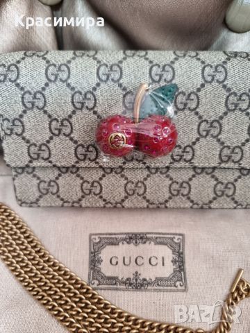 мини чанта Gucci , снимка 4 - Чанти - 46130797